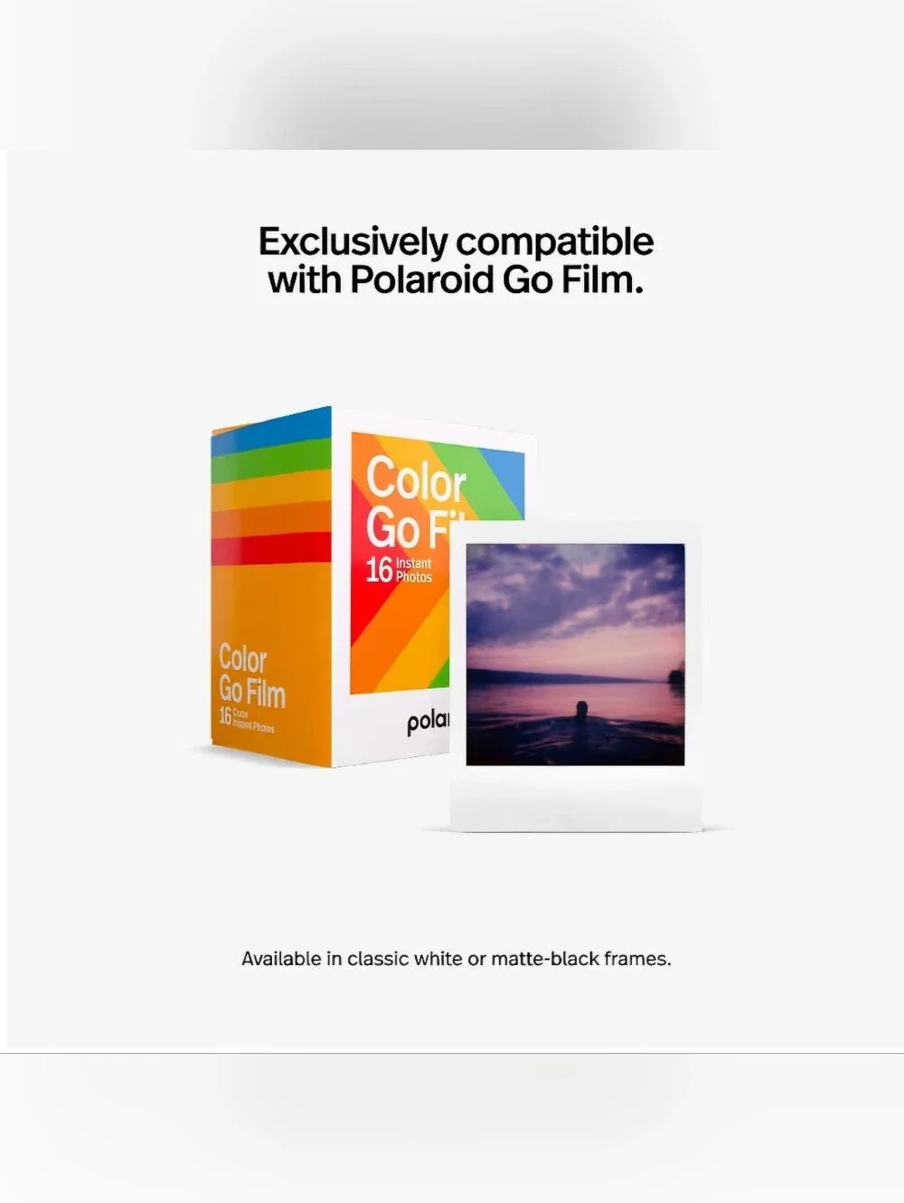 Polaroid Go Generation 2 - Mini Instant Film Camera - Purple